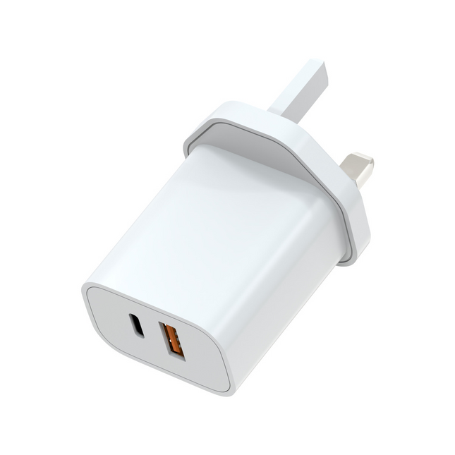 20W Power Adapter with USB-A & USB-C Ports (12 Months Warranty)