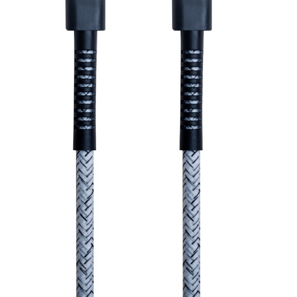 Aluminum Alloy & Braided USB-C to 8-Pin 27W Charging & Syncing Cable 1m (12 Months Warranty)