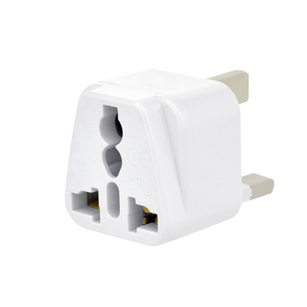 Multiple Sockets to UK Plug Travel Adapter (12 Months Warranty)