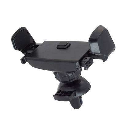 In-Car Adjustable Grip Air Vent Holder TG-H20 Universal Car Phone Mount for 4.5-7 Inch Mobile Phones | ABS Silicone Air Vent Phone Holder Adjustable Grip Car Smartphone Stand