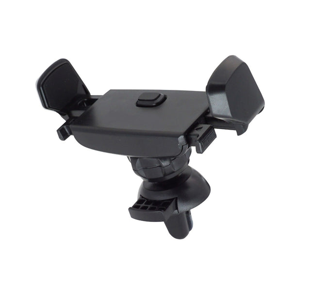 In-Car Adjustable Grip Air Vent Holder TG-H20 Universal Car Phone Mount for 4.5-7 Inch Mobile Phones | ABS Silicone Air Vent Phone Holder Adjustable Grip Car Smartphone Stand