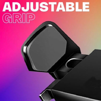 In-Car Adjustable Grip Air Vent Holder TG-H20 Universal Car Phone Mount for 4.5-7 Inch Mobile Phones | ABS Silicone Air Vent Phone Holder Adjustable Grip Car Smartphone Stand