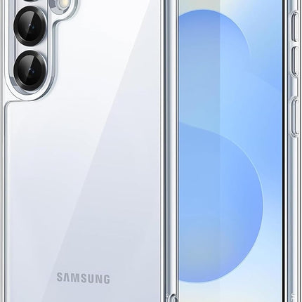 SamsungGalaxyS255G_Non-YellowingShockproofBumperProtectivePhoneCover_Anti-ScratchHardPCBack_Clear