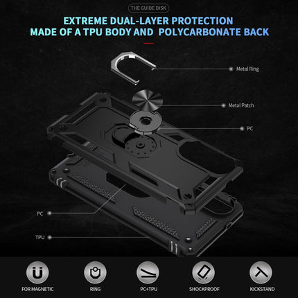 Phone case with dual-layer protection features on a dark background for Samsung S25 Edge