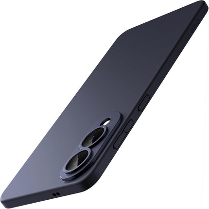 Black phone case on a white background for Samsung S25 Edge