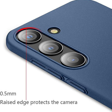 Samsung Galaxy S25 Plus Case, Minimalist Phone Cases Extremely Light Ultra-Light Super Slim Camera Protection Hard PC Cover Thin Case + FREE 6D Tempered Glass Screen Protector