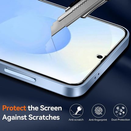 Samsung Galaxy S25+ 5G / S25 Plus 5G with 1 Pack Tempered Glass Screen Protector, [Military Grade Protection] Slim Phone Bumper Cover Clear [Anti-Scratch] [Non-Yellowing]