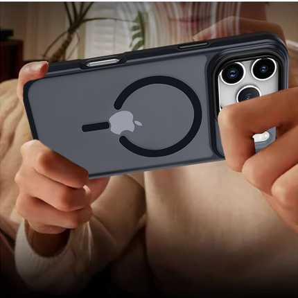 MagSafe Camera Stand Case for iPhone 17 Pro + 1 Pack Tempered Glass Screen Protector (KIT)