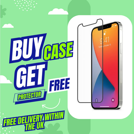 iPhone 16 Pro Max Radiant Clear Case | Crystal Clear Shockproof Cover + FREE 1 Pack 6D Tempered Glass