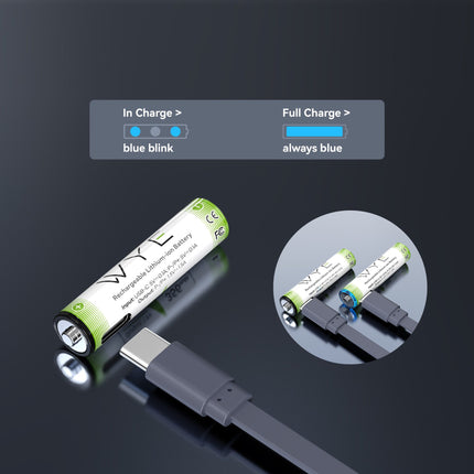 Rechargeable 4*AA Li-ion 2220mWh Battery