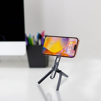 Portable Magnetic Tripod Phone Stand