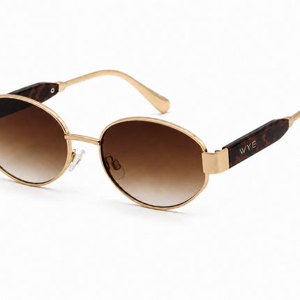 Sports Sunglasses Oval Metal