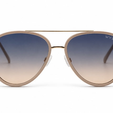 Sports Sunglasses Metal Detail