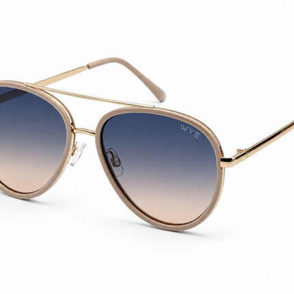 Sports Sunglasses Metal Detail