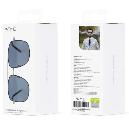 Sports Sunglasses Metal Aviator