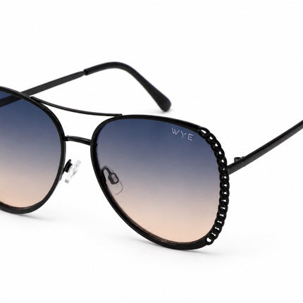 Sports Sunglasses Round Metal