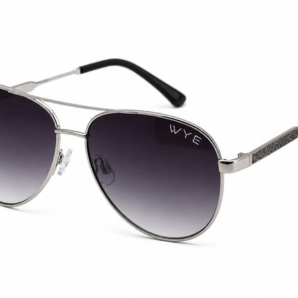 Sports Sunglasses Glitter Aviator