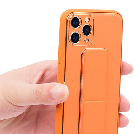 iPhone 12 Pro Max Back Case With Folding Stand + FREE 6D Tempered Glass Screen Protector