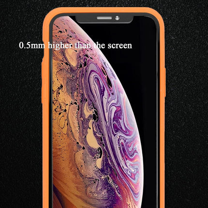 iPhone 12 Pro Max Back Case With Folding Stand + FREE 6D Tempered Glass Screen Protector