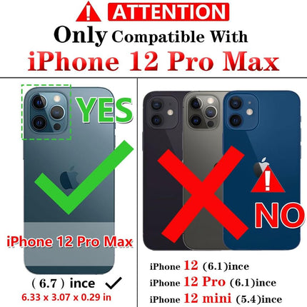 iPhone 11 Pro Max Military Grade Case with 360° Rotating Metal Ring Holder Kickstand + FREE 6D Tempered Glass Screen Protector — MIL-STD-810G Shockproof Heavy Duty PC TPU Armour Cover, Magnetic Car Mount Compatible