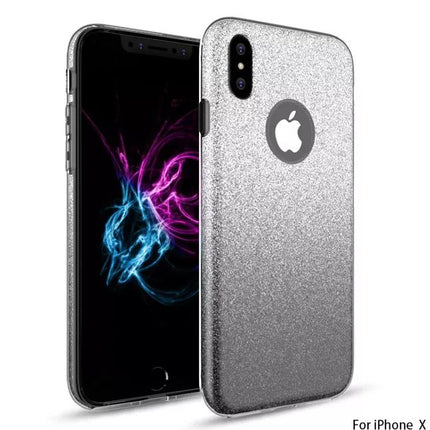 iPhone 14 Shinny 3in1 TPU Twin Colour Case
