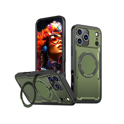 iPhone 16 Pro Prime Armor Case – Heavy-Duty Shockproof Protective Cover + FREE 6D Tempered Glass