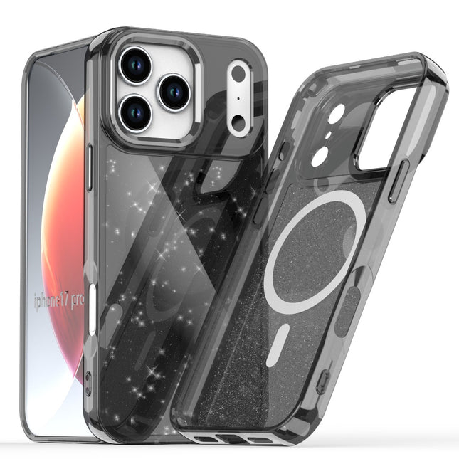 iPhone 17 Pro Shiny Protective Case with Free Screen Protector – Slim, Durable, Scratch-Resistant (KIT)