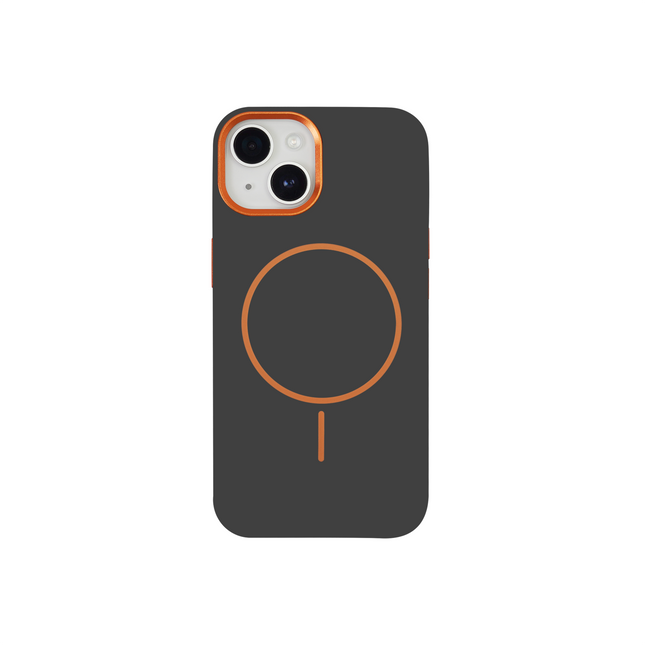 iPhone 12 / 12 Pro MagRing SoftTouch Case (6.1”) – MagSafe-Compatible Magnetic Ring Cover, Shockproof Slim Grip + FREE 6D Tempered Glass Screen Protector