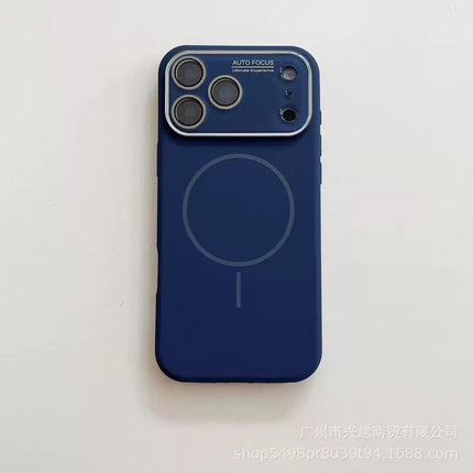 iPhone 17 Pro MagCharging Soft-Touch Protective Case + 1 Pack Tempered Glass Screen Protector (KIT)