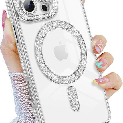 iPhone 16 Pro Max LuxeGuard Shiny Case + Free 6D Tempered Glass Screen Protector