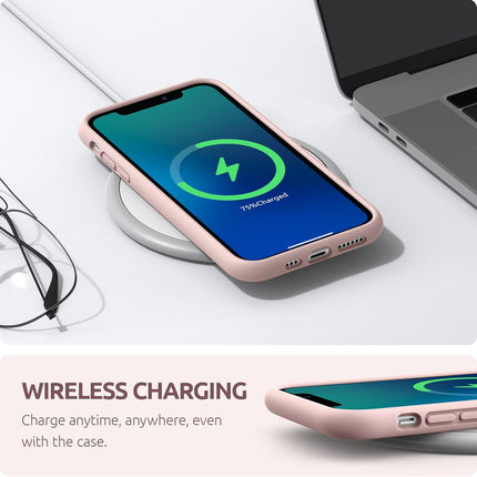 iPhone 11 Pro Silicone Case Liquid Silicone Rubber with Soft Microfiber Cloth Lining Full Body Shockproof Cover + FREE 6D Tempered Glass Screen Protector