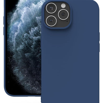 iPhone 11 Pro Silicone Case Liquid Silicone Rubber with Soft Microfiber Cloth Lining Full Body Shockproof Cover + FREE 6D Tempered Glass Screen Protector