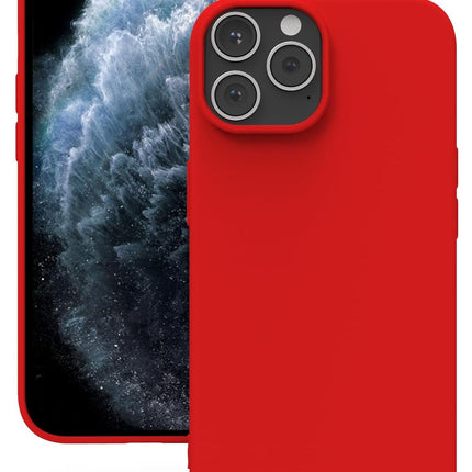 iPhone 11 Pro Silicone Case Liquid Silicone Rubber with Soft Microfiber Cloth Lining Full Body Shockproof Cover + FREE 6D Tempered Glass Screen Protector