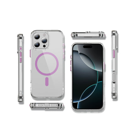 iPhone 16 Pro Max Radiant Clear Case | Crystal Clear Shockproof Cover + FREE 1 Pack 6D Tempered Glass