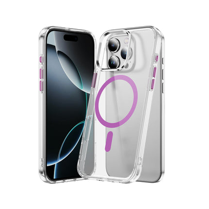iPhone 16 Pro Max Radiant Clear Case | Crystal Clear Shockproof Cover + FREE 1 Pack 6D Tempered Glass