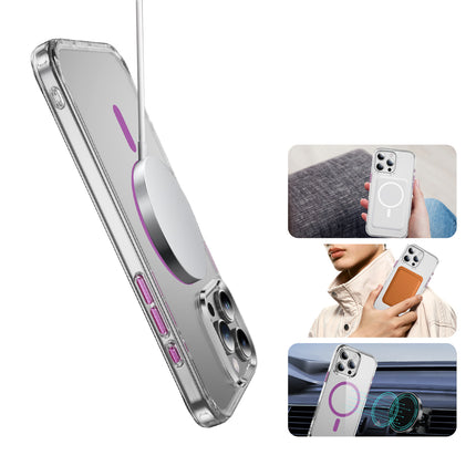 iPhone 16 Pro Max Radiant Clear Case | Crystal Clear Shockproof Cover + FREE 1 Pack 6D Tempered Glass