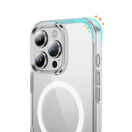 iPhone 16 Pro Max Radiant Clear Case | Crystal Clear Shockproof Cover + FREE 1 Pack 6D Tempered Glass