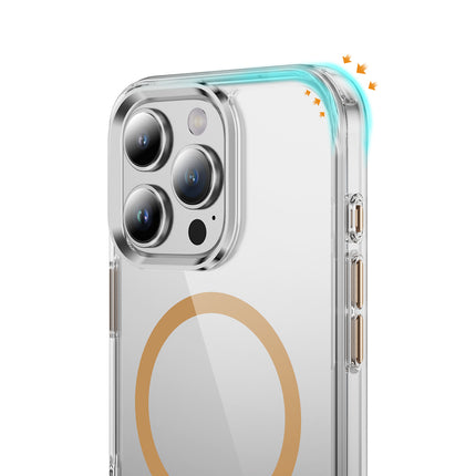 iPhone 16 Pro Max Radiant Clear Case | Crystal Clear Shockproof Cover + FREE 1 Pack 6D Tempered Glass