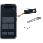 Google Pixel 10a Top Speaker
