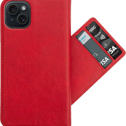iPhone 11 Wallet Slide Pocket Case (6.1") – Card Holder Back Cover, Shockproof TPU Grip + FREE 6D Tempered Glass Screen Protector