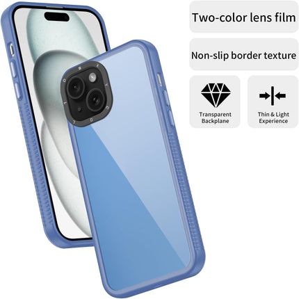 iPhone 11 Case Clear Slim Soft Silicone TPU Bumper – High Translucency Two-Tone Shockproof Back Cover | Non-Yellowing Anti-Drop Protective Phone Case + FREE 6D Tempered Glass Screen Protector