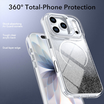 iPhone 17 Pro SleekShine Elite Protective Case + 1 Pack Tempered Glass Screen Protector (KIT)