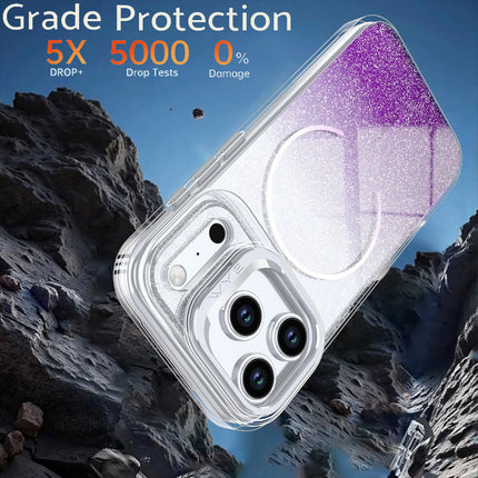 iPhone 17 Pro SleekShine Elite Protective Case + 1 Pack Tempered Glass Screen Protector (KIT)