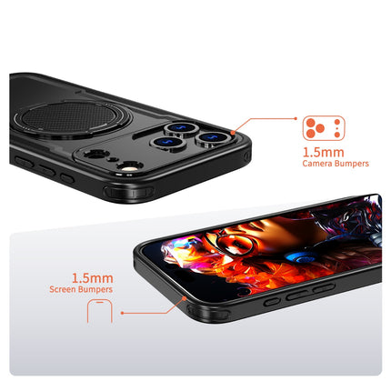 iPhone 17 Pro Prime Armor Case + 1 Pack Tempered Glass Screen Protector (KIT)