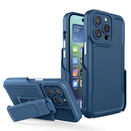 iPhone 12 Pro Max 360° Clip Case with Rotating Belt Holster Back Clip Kickstand + FREE 6D Tempered Glass Screen Protector – Shockproof Rugged Protective Cover