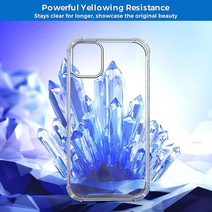 iPhone 15 Pro Max Clear Anti-Shock Armour Case – Rugged TPU Protection + FREE 6D Tempered Glass