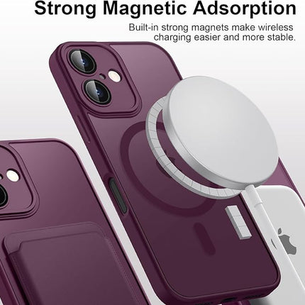 iPhone 16 Qi-Compatible TPU Frame Case – Wireless Charging Ready + FREE 6D Tempered Glass