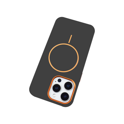 iPhone 16 Pro Max MagRing SoftTouch Case | Magnetic Grip Shockproof Cover + FREE 1 Pack 6D Tempered Glass