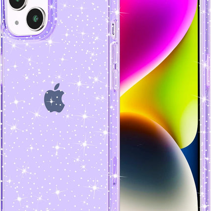 iPhone 11 Glitter Case for Women Girls – Bling Sparkle Clear Soft TPU Shockproof Bumper | Anti-Scratch Slim Cute Protective Phone Cover | Rugged 4-Corner Drop Protection + FREE 6D Tempered Glass Screen Protector