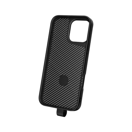 iPhone 12 / 12 Pro MagSafe Hold & Stand Case – Carbon Fiber Shockproof Cover + FREE 6D Tempered Glass Screen Protector